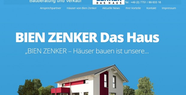 Max Fink Bauberatung und Verkauf neue Homepage