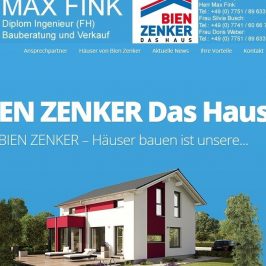 Bauberatung und Verkauf – BIEN ZENKER – Max Fink Diplom Ingenieur